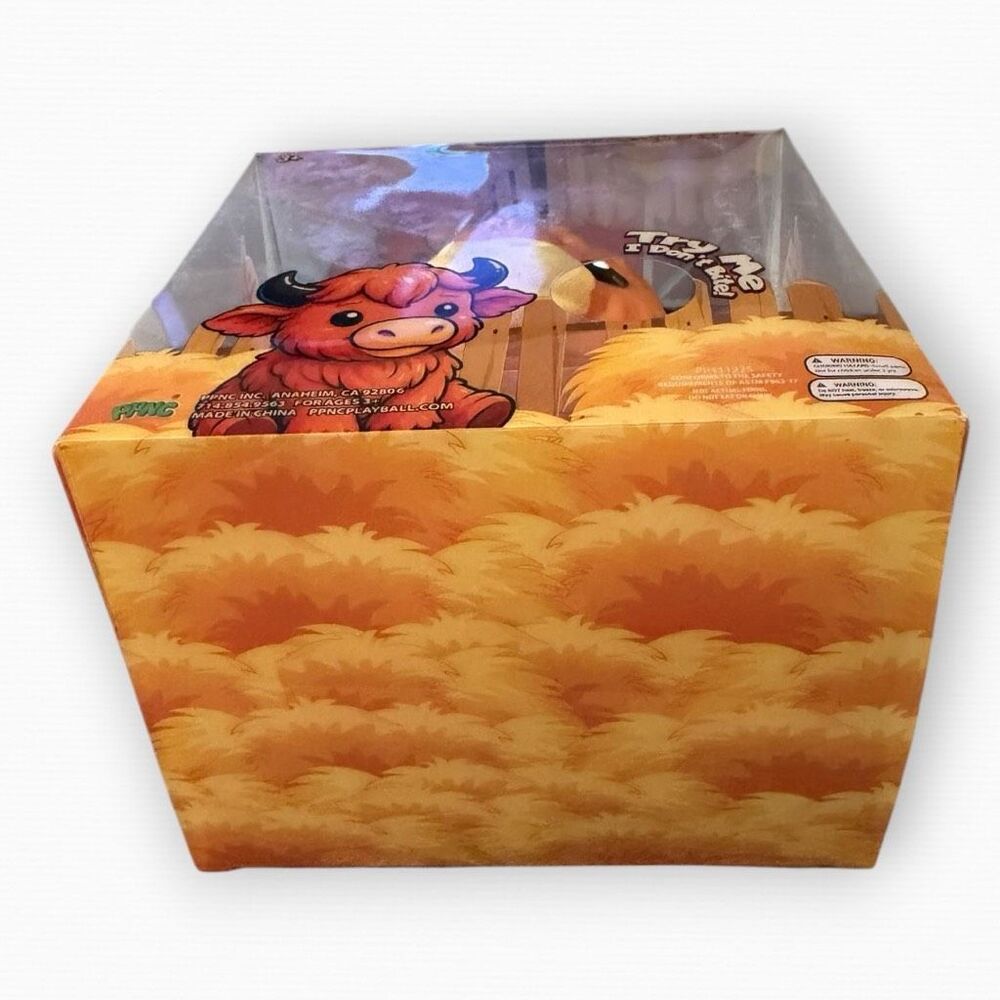 Highland Cow Squishy Toy Animal Stress Relief Sensory Viral Squishy Toy PPNC (c) - Picture 6 of 7